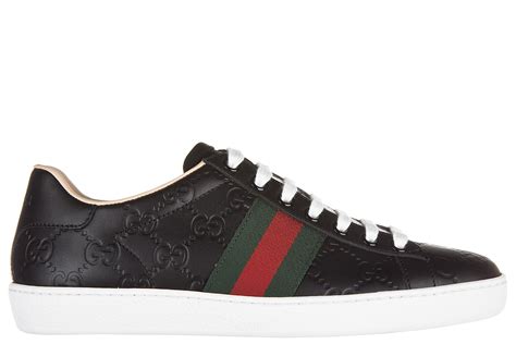 scarpe gucci nere estive|gucci sneakers for women.